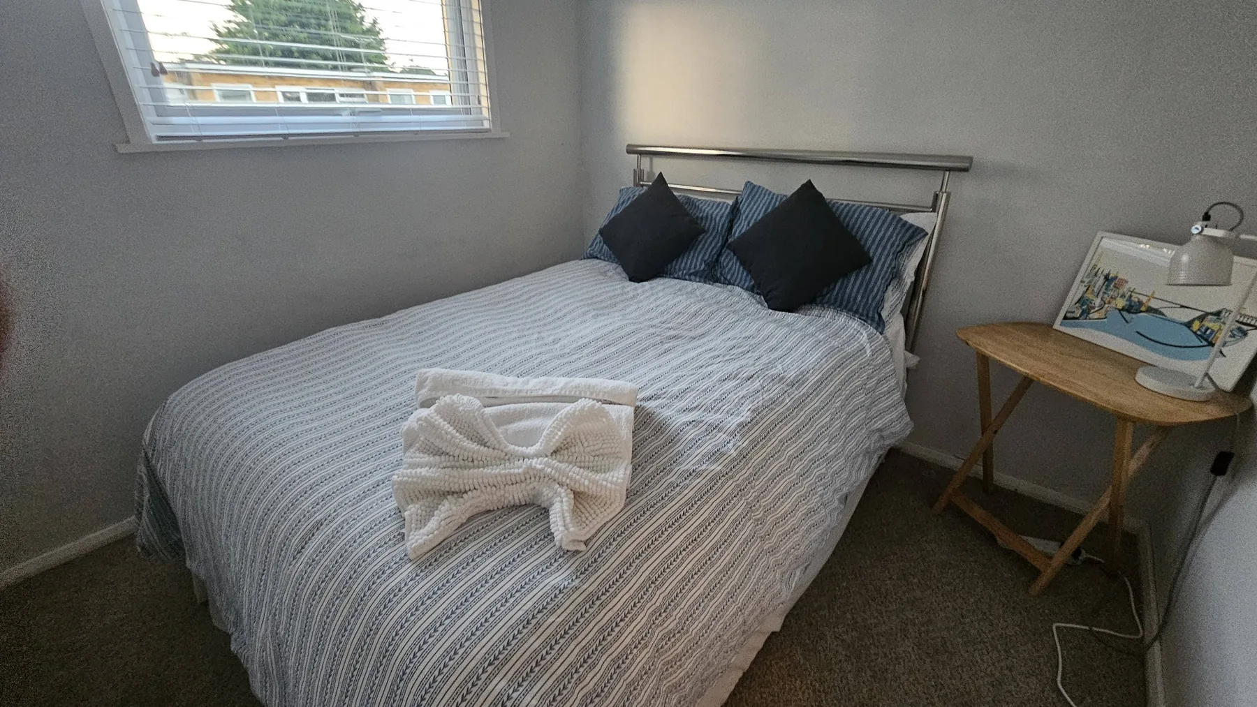 Neatly presented bedroom