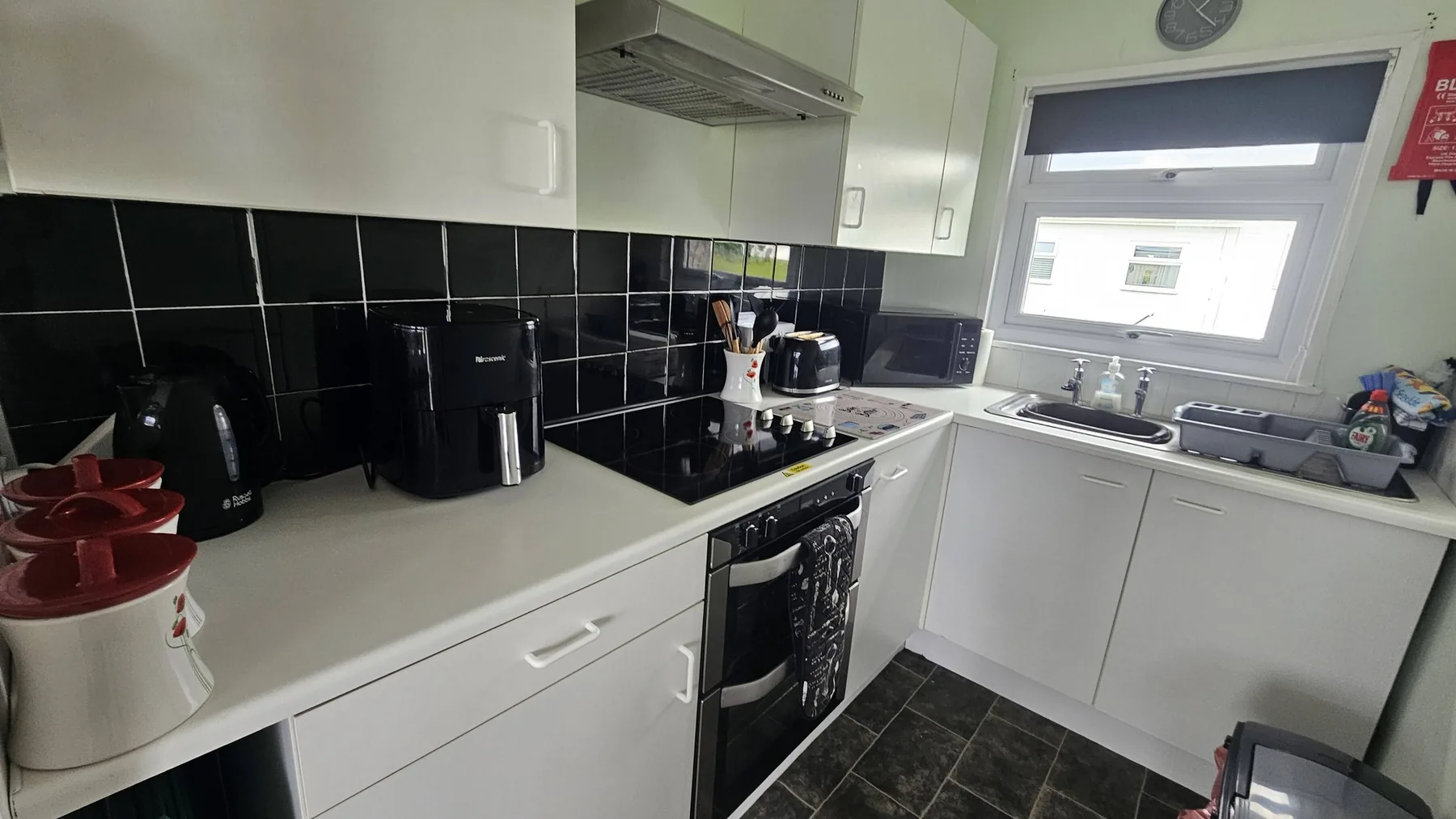 Clean kitchen ready for use